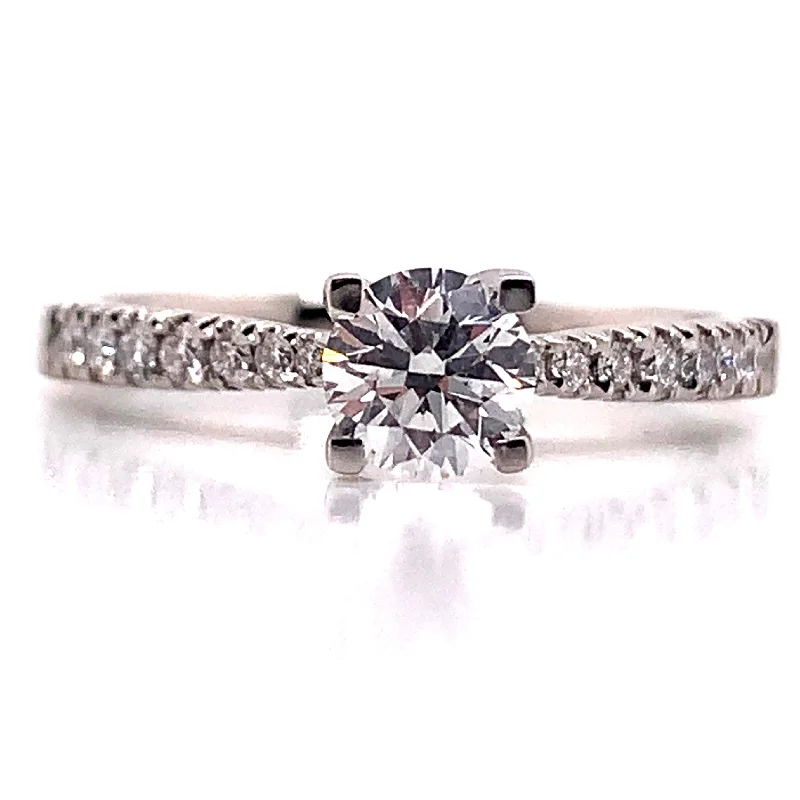 Samira - Platinum .75ct Solitaire Earth Grown Diamond Engagement Ring