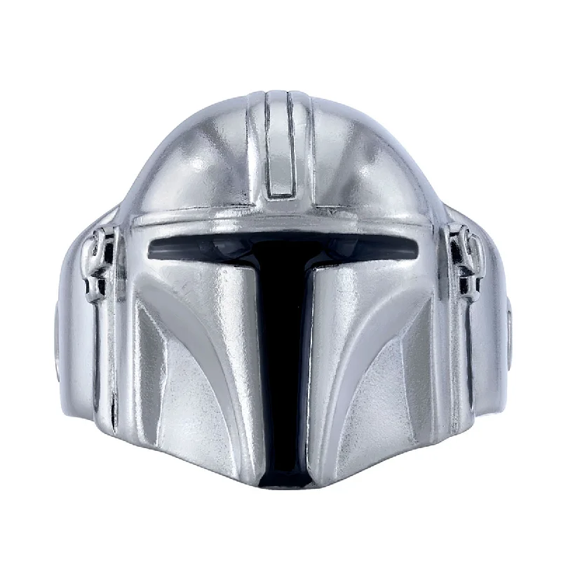 Star Wars X RockLove The Mandalorian Helmet Ring