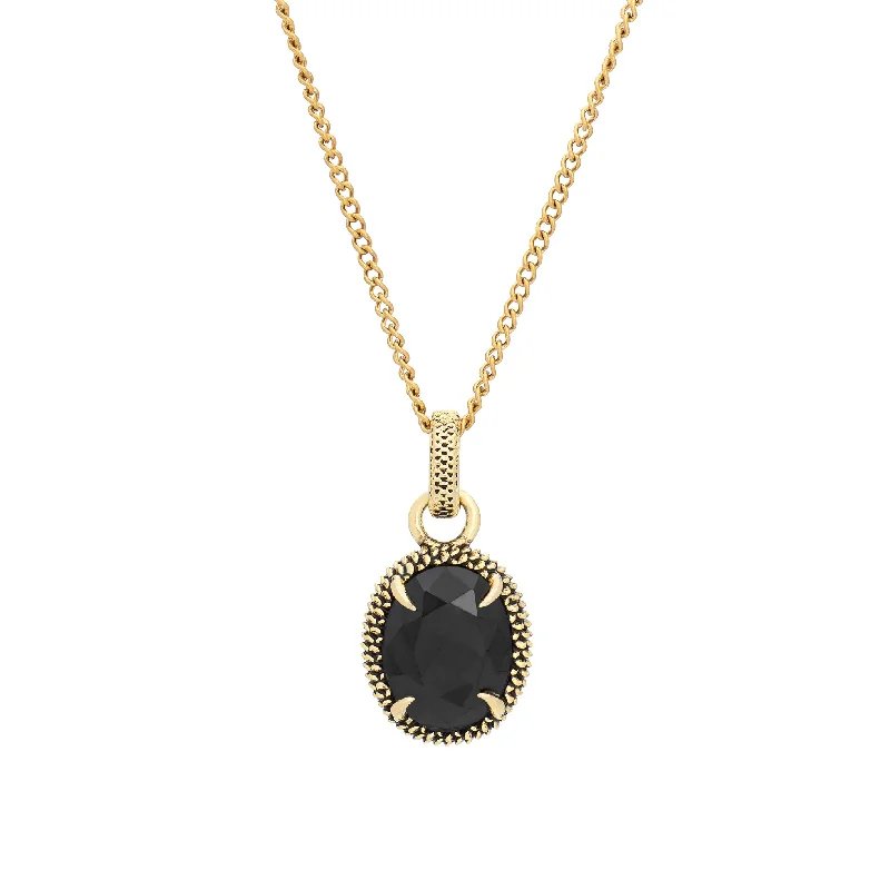 Viper Necklace - Black