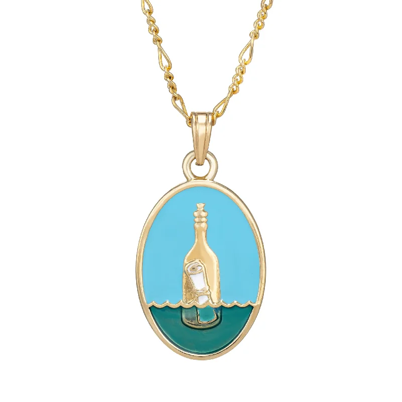 Message in a Bottle Necklace