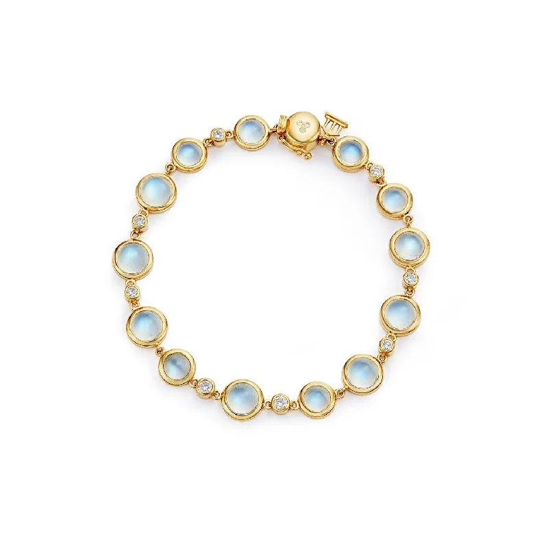 18K Full Moon Bracelet