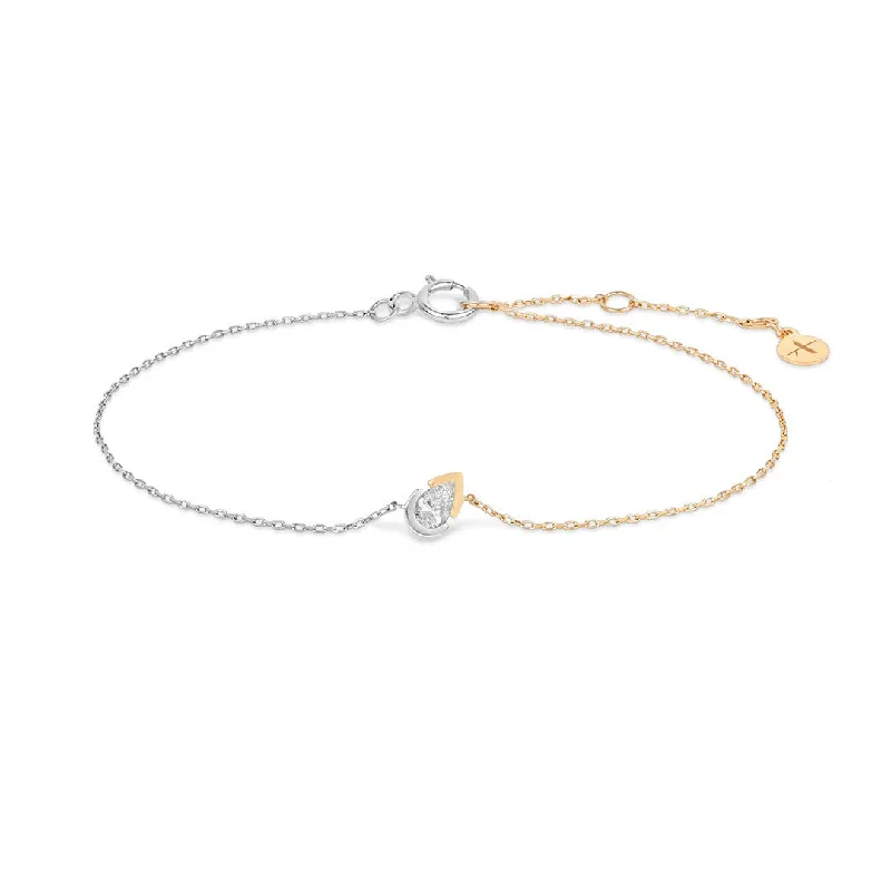 Aurelie Gi Two-Tone Sanilia Diamond Bracelet