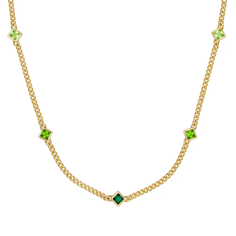 Aura Necklace - Green