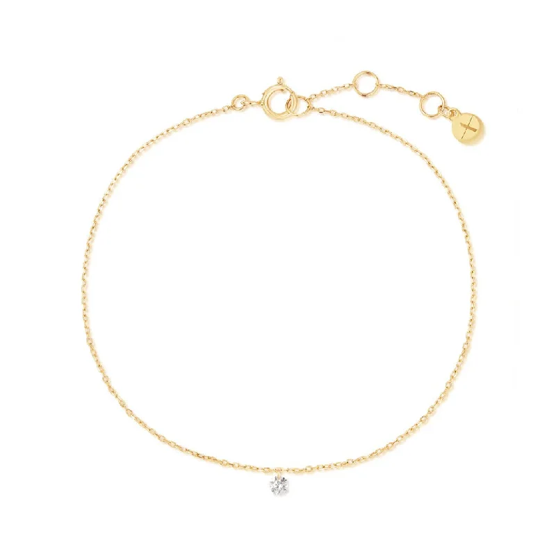 AURELIE GI Pirouette Floating Diamond Bracelet