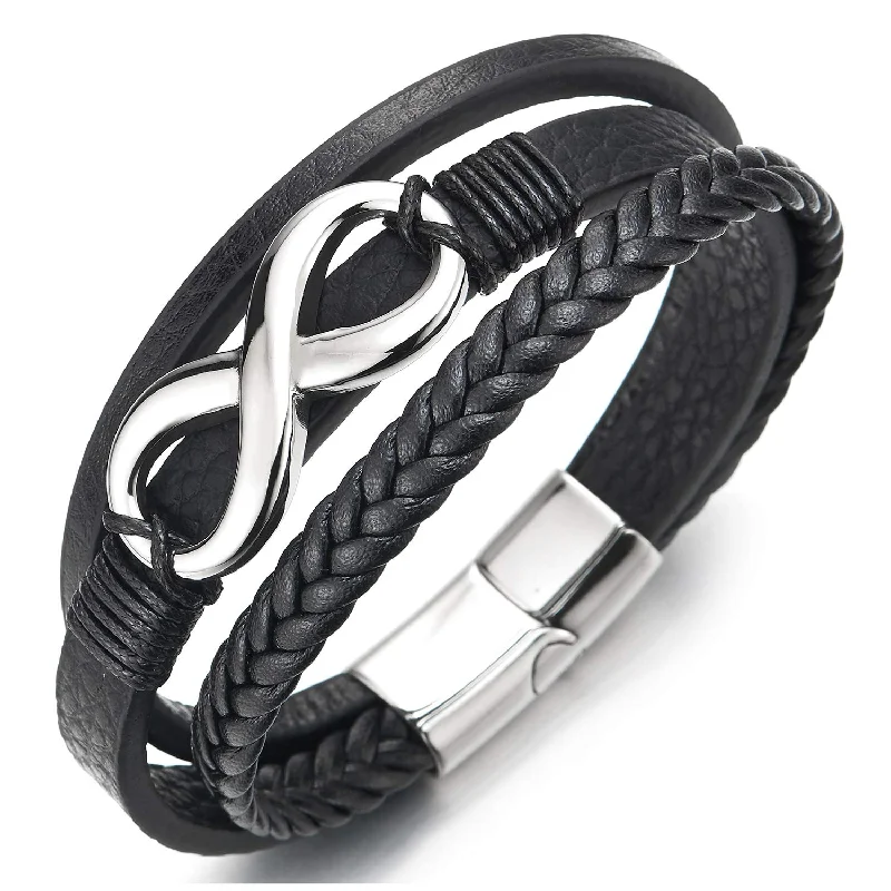 D-Metal Color: Silver-01; Leather Color: Black