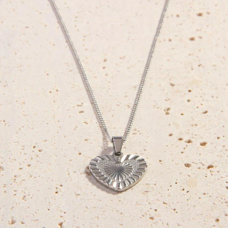 Silver Amore Necklace