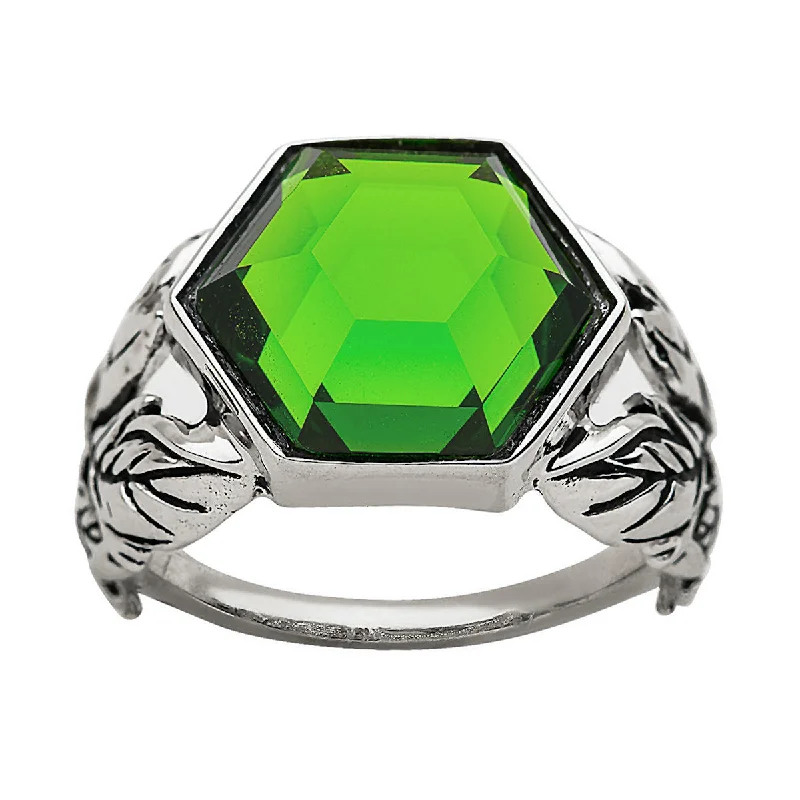 DC X RockLove POISON IVY Carved Ivy Ring